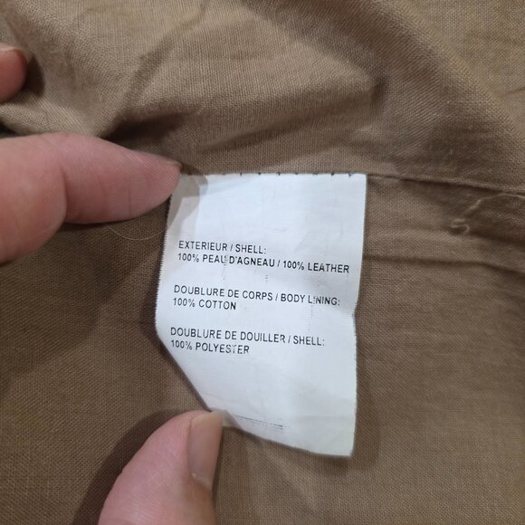 Top Gun Brown Leather Jacket - Picture 3 of 6